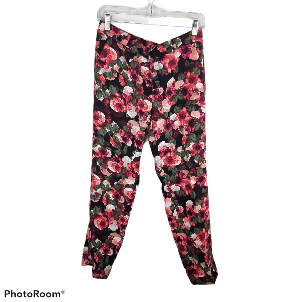 Banana Republic Floral Ankle Pants